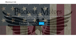 Desktop Screenshot of blackoutmotors.com
